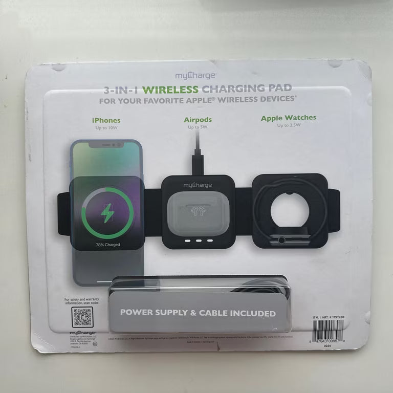 SmartCharge 3-in-1 Wireless Charging Stationn